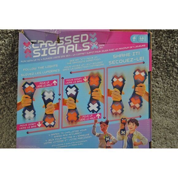 Mattel Games Crossed Signals‎ Handheld Electronic Dueling Game Kids Adults Gift - Picture 5 of 9